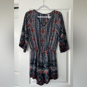 Women’s colorful romper